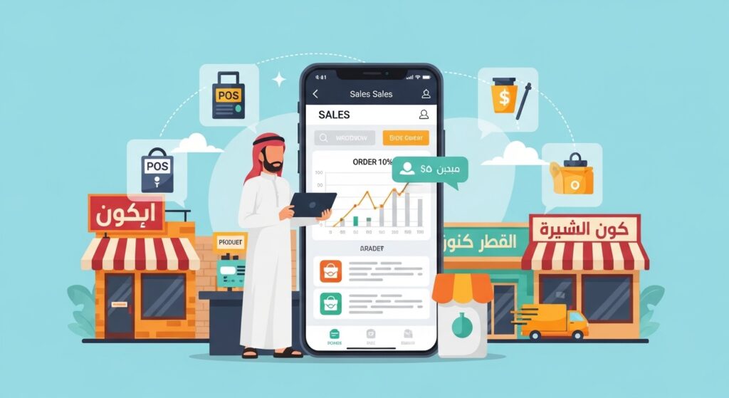 sales management from mobile