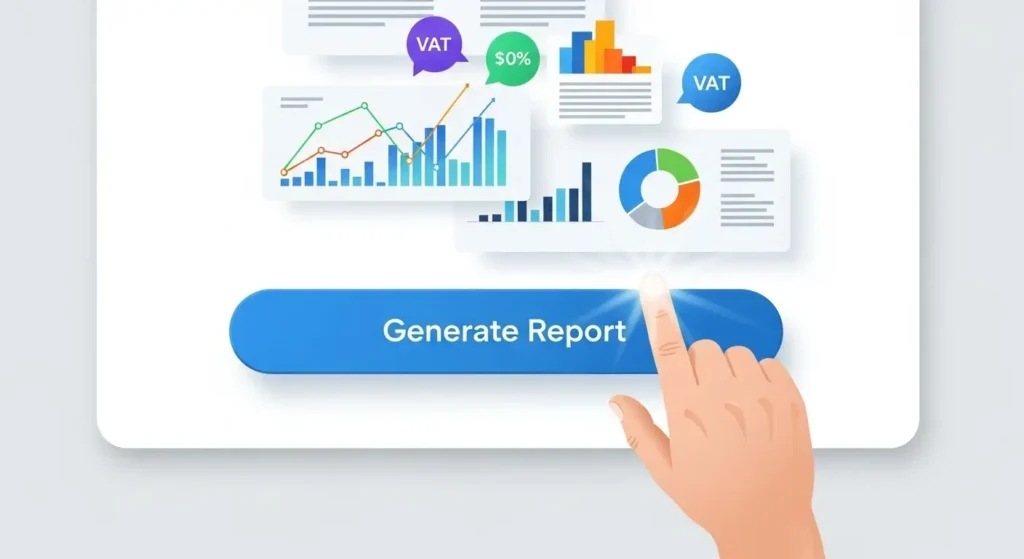 تقرير ضريبة القيمة المضافة